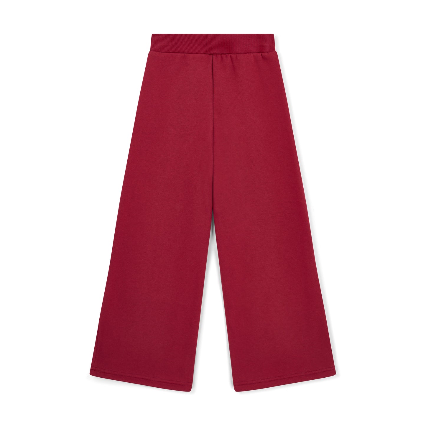 Bonini - Burgundy, piping, wide leg joggers