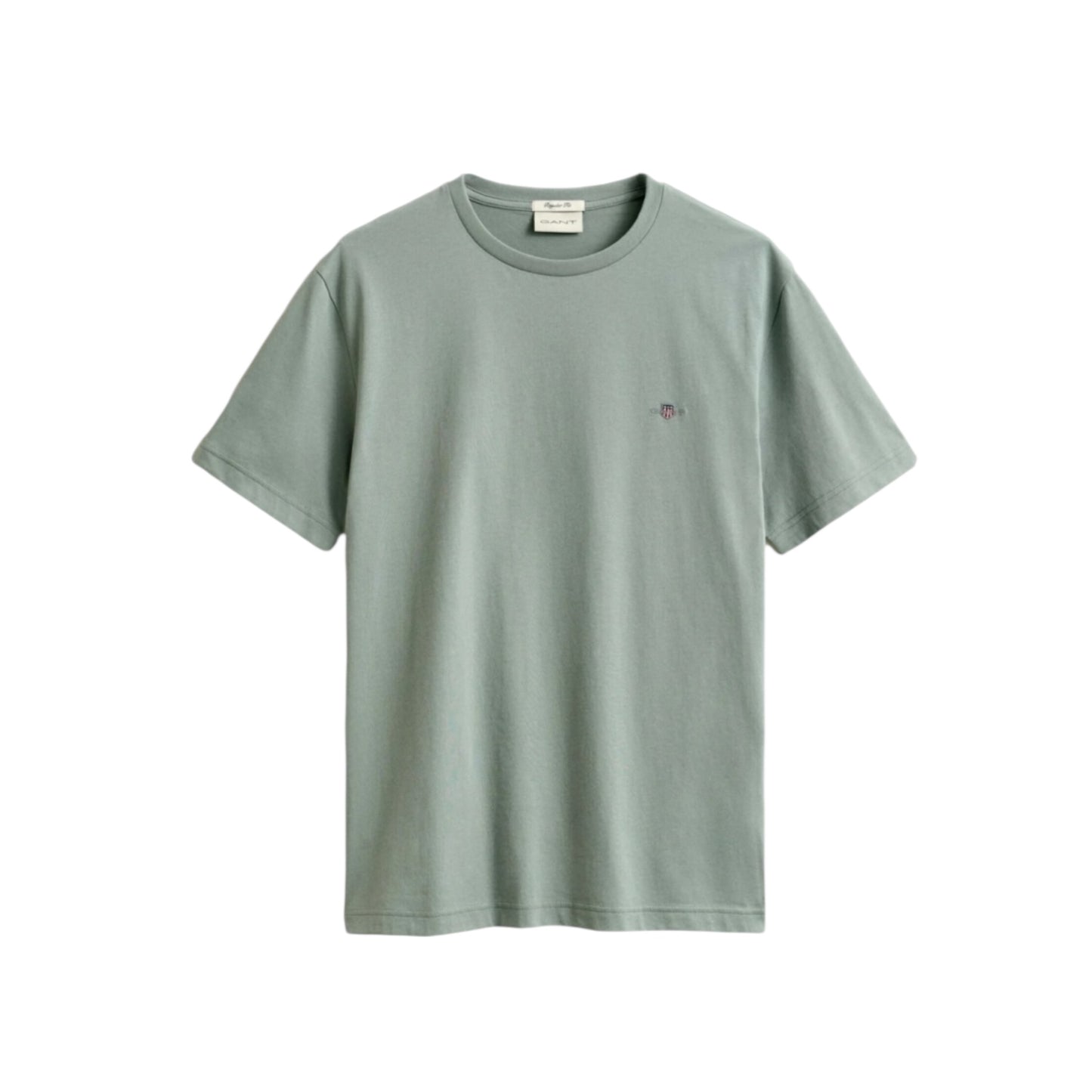 Gant - T-shirt, sage green (8yr - 16yr)