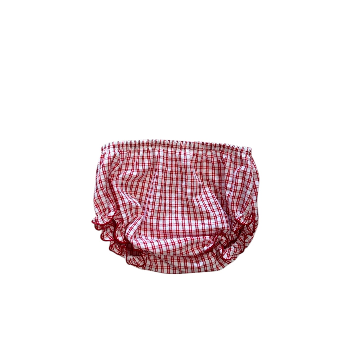 Rapife - White dress with red print matching hairclip