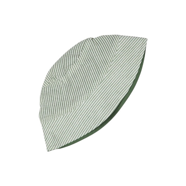 Pigeon Organics - Seersucker Sun Hat, Sea Foam