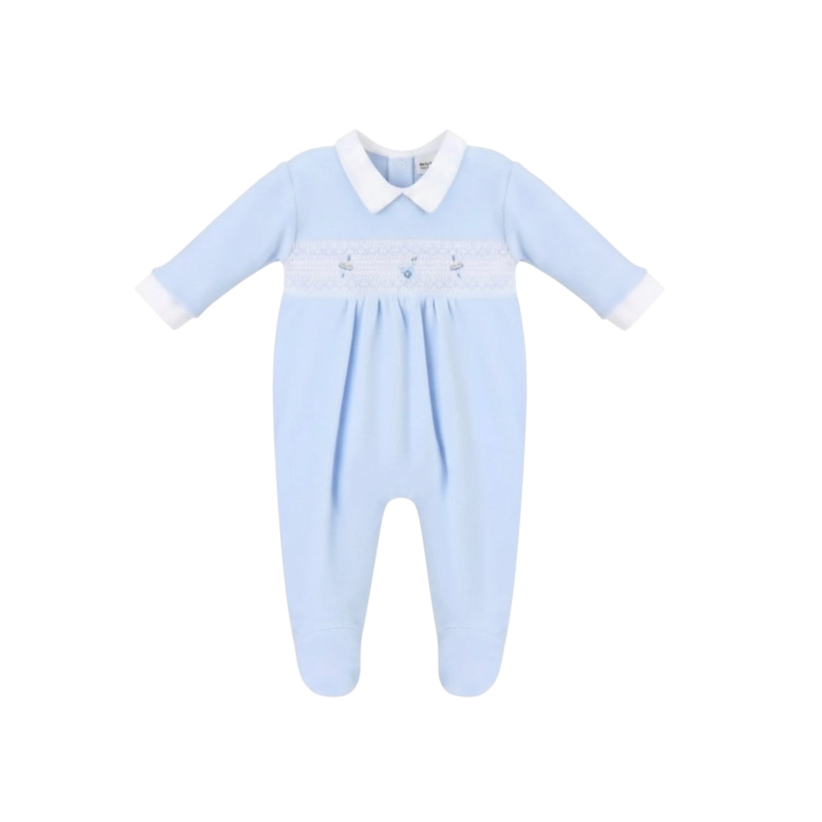 Dandelion - Velour Romper, Blue