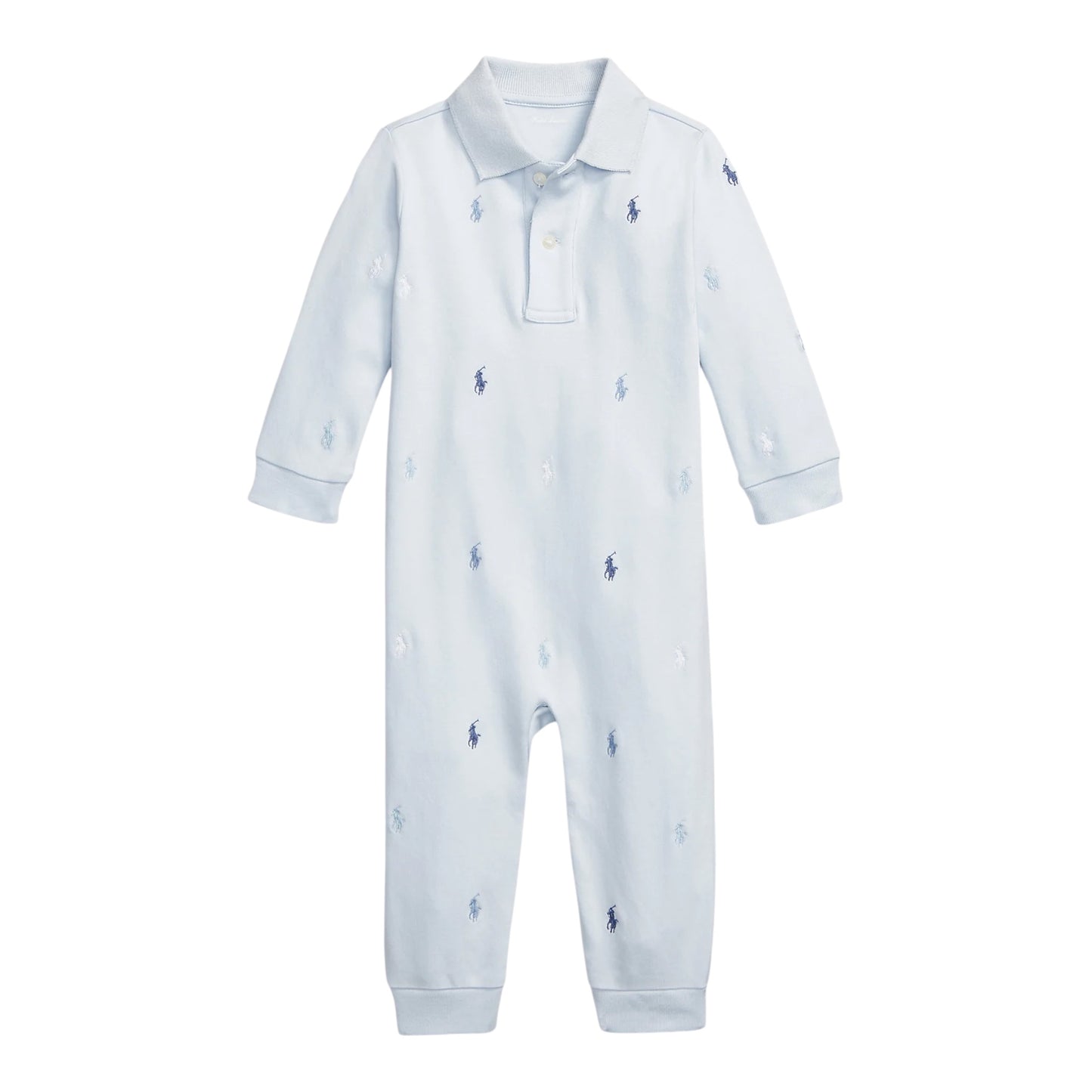 Ralph Lauren - Light blue all in one, signature polo horse.
