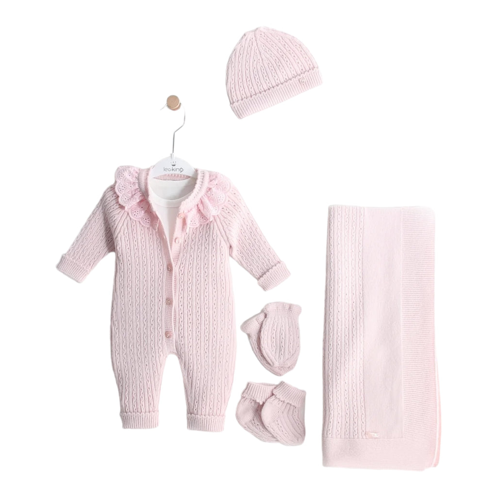 leo king, Baby & Toddler Outfits, leo king - 6 piece gift set, pink