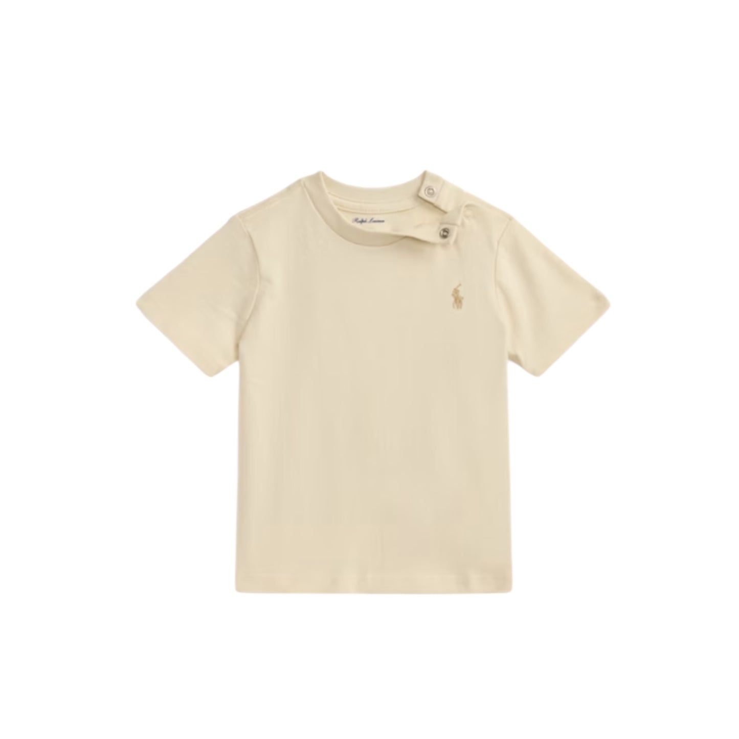 Ralph Lauren - T-shirt Winter Cream, 3m - 24m