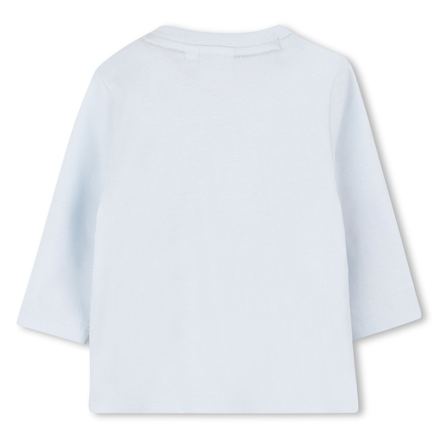 Boss - Pale blue long sleeved T-shirt, Boss front print (18m-3yrs)
