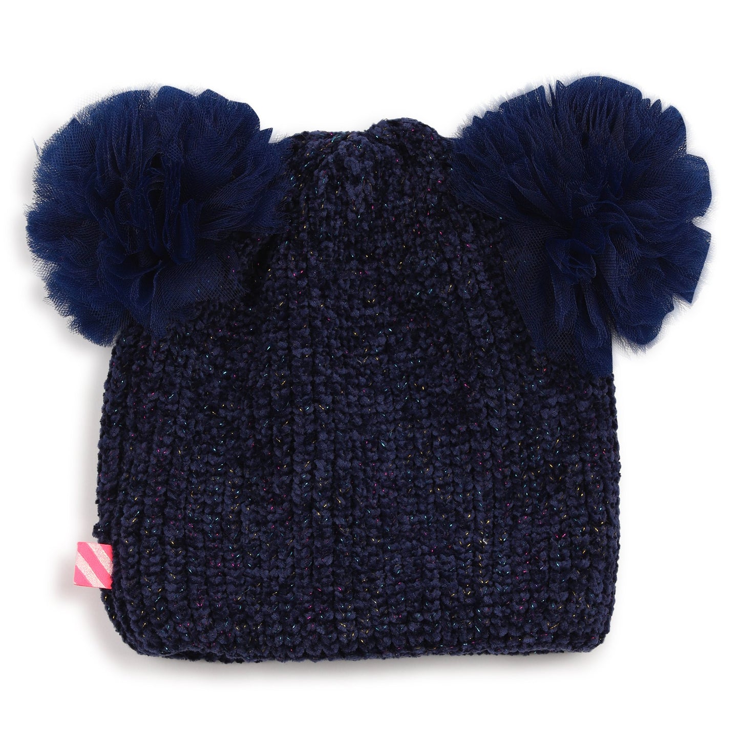 Billieblush - navy pull on sparkle hat