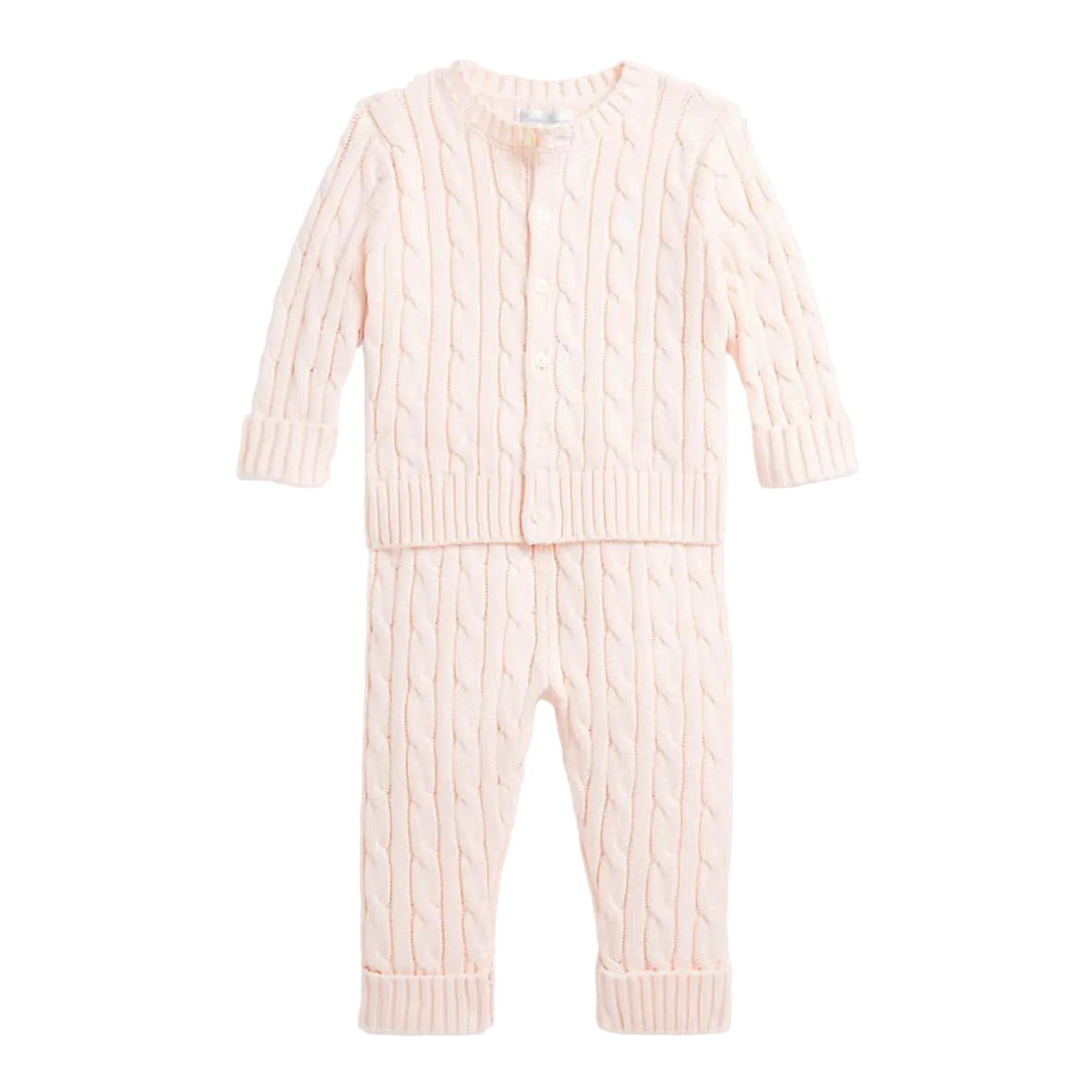 Ralph Lauren - Knitted Set, Pale Pink