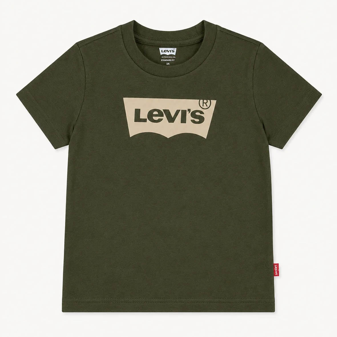 Levi's - T-shirt, olive
