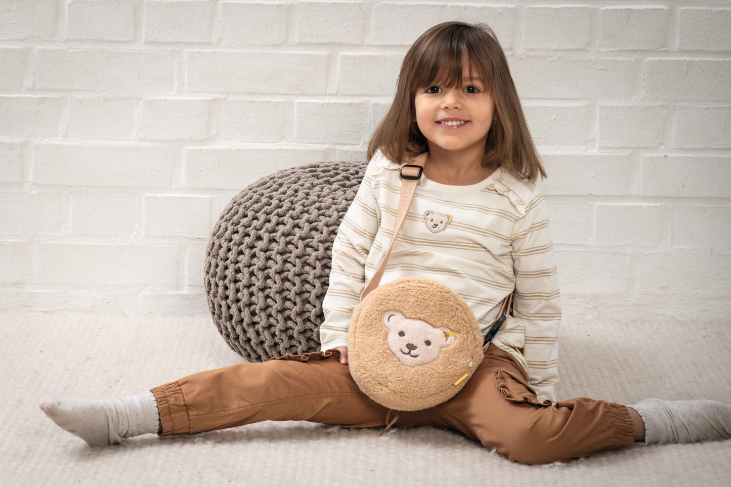 Steiff, Bear, Steiff - Teddy Fleece Bag