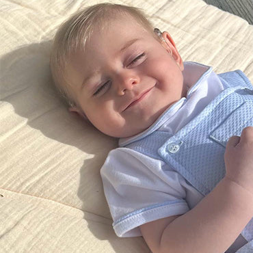 We just had to share this gorgeous picture of Jude enjoying the sunshine