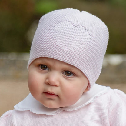 Emile et Rose - Light pink, knit, pull on hat