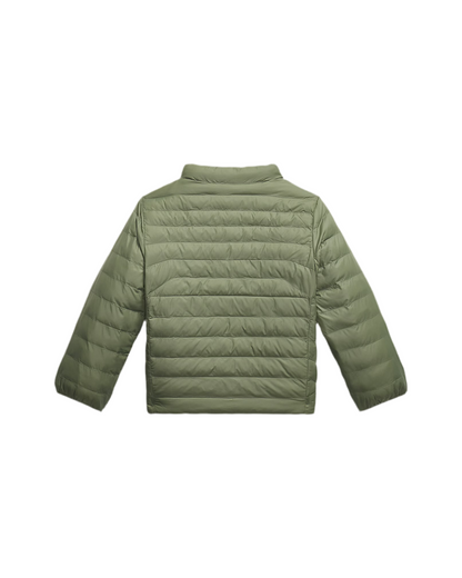 Ralph Lauren - Reversible padded jacket, sage and biscuit