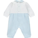 Emile et Rose, rompers, Emile et Rose - Pale blue and white all in one, Denny