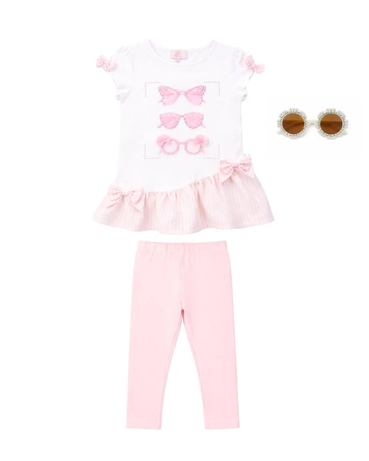 Caramelo Kids - Dress and Leggings Set