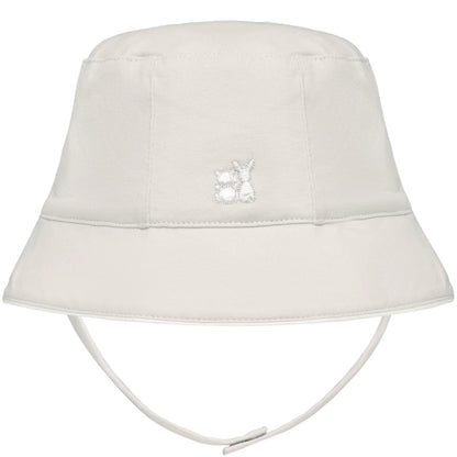 Emile et Rose - beige and white bucket hat