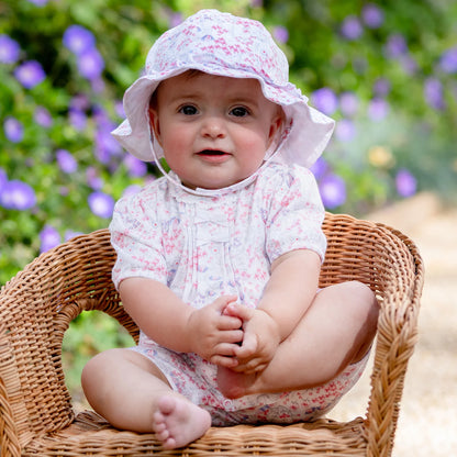 Emile et Rose - Light pink floral romper, Lori