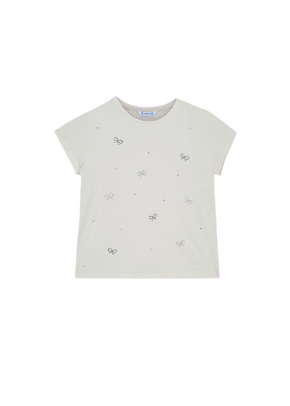 Mayoral - T-shirt, cream