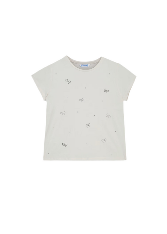 Mayoral - T-shirt, cream