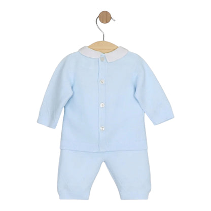 Emile et Rose - knitted set, blue