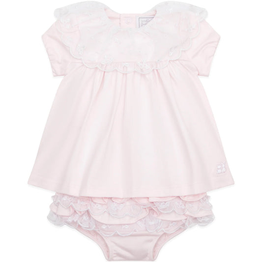 Emile et Rose - Light pink dress and pants, Janais