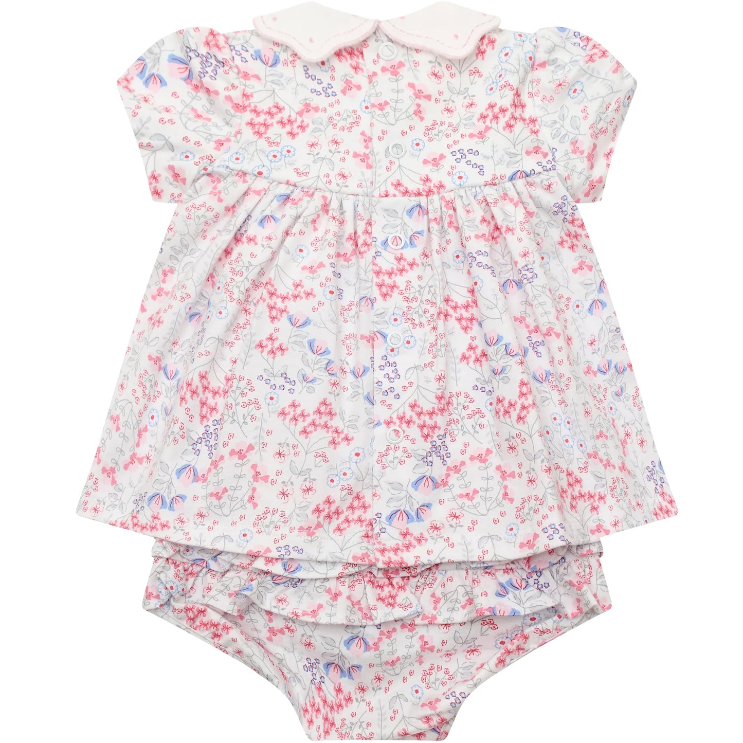 Emile et Rose - Light pink floral dress and pants, Lola