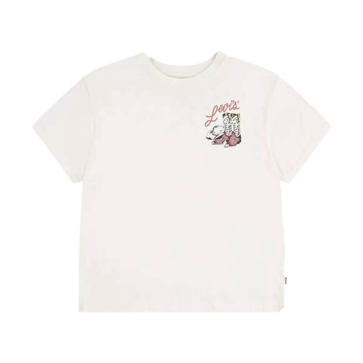 Levi's - Girls cream t-shirt