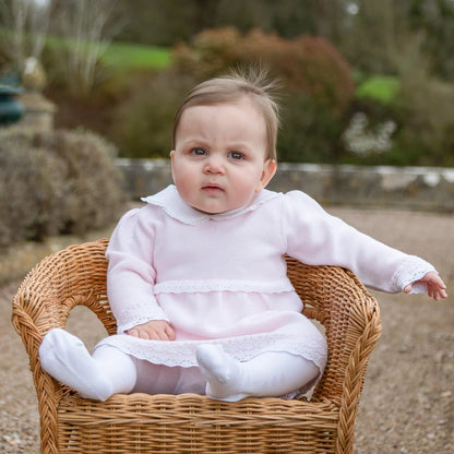 Emile et Rose - Fine knit dress with tights, Millie