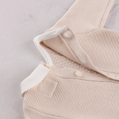 Emile et Rose - Beige knitted romper, Munro