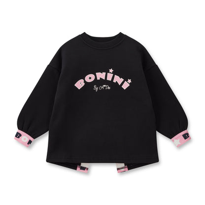 Bonini - Black sweatshirt, Groove