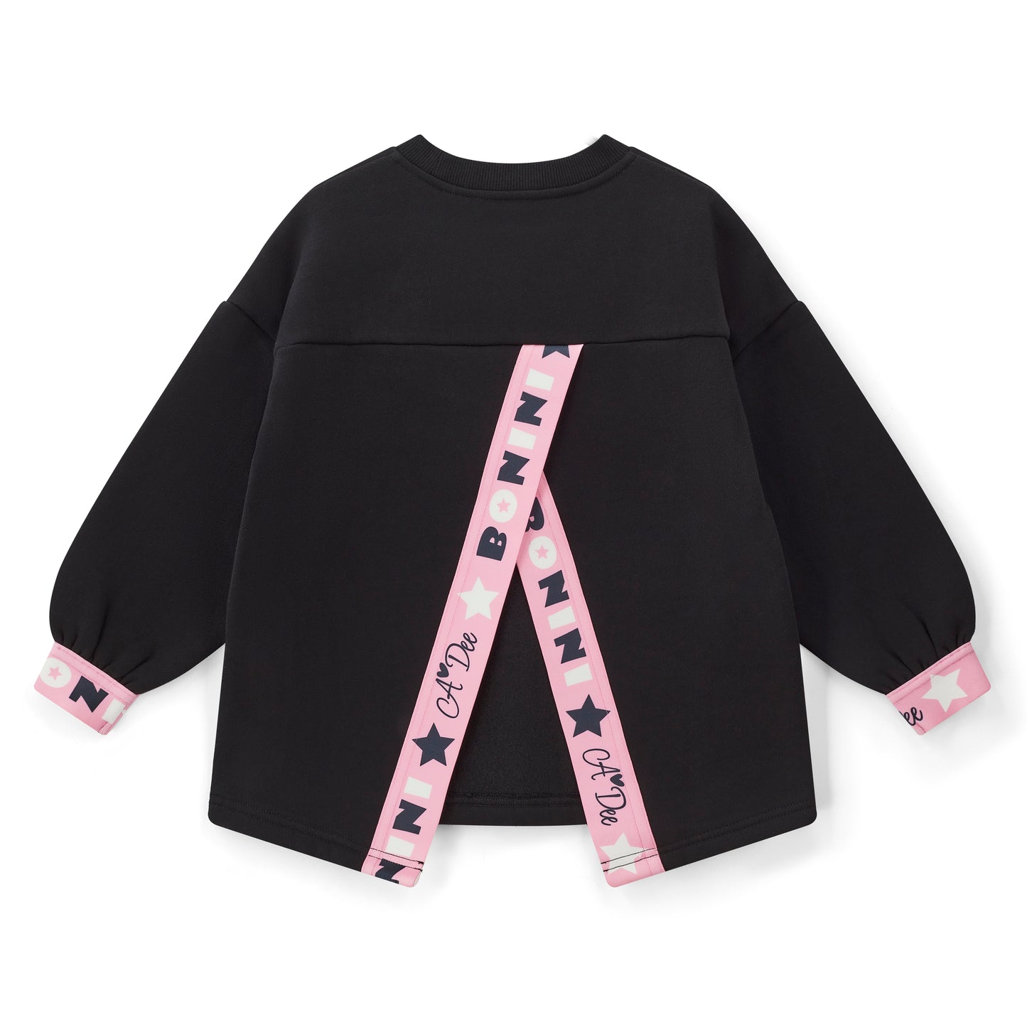 Bonini - Black sweatshirt, Groove