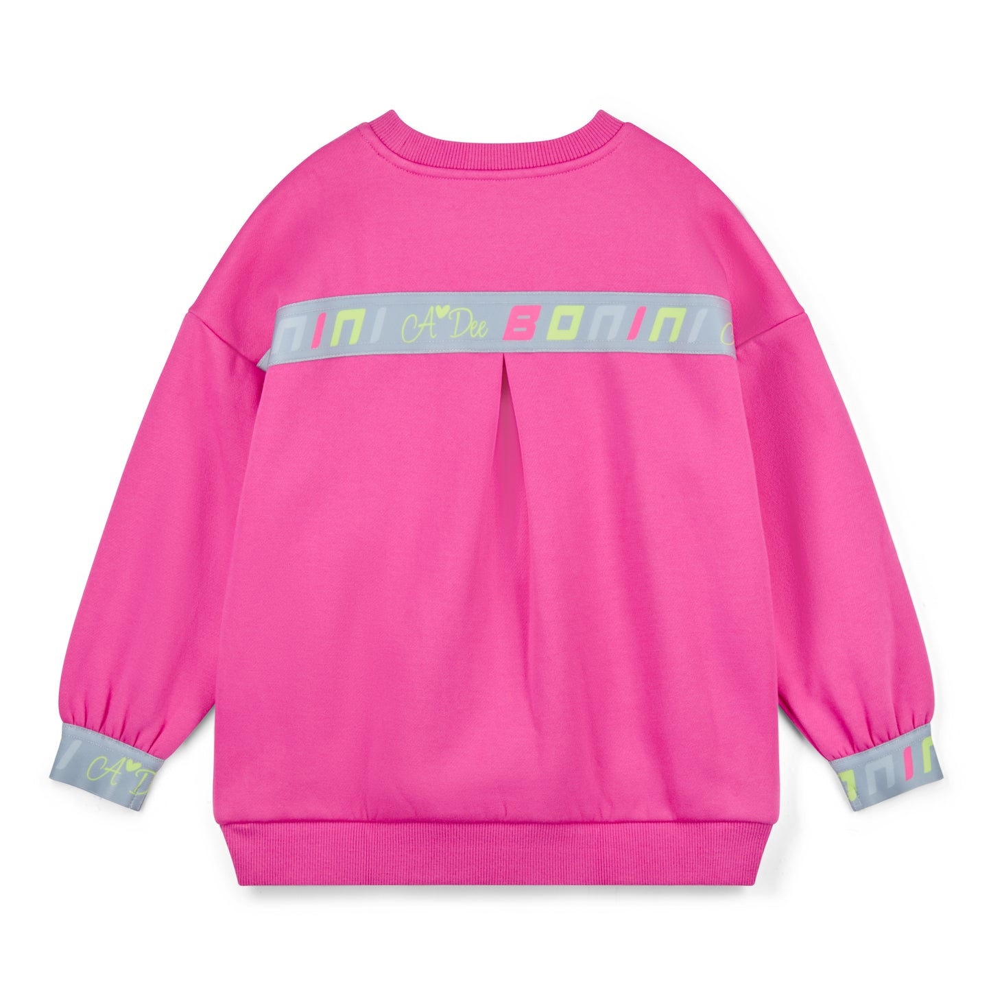 Bonini - Hot Pink tape sweatshirt