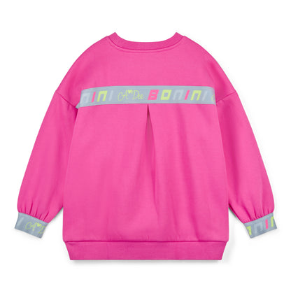 Bonini - Hot Pink tape sweatshirt