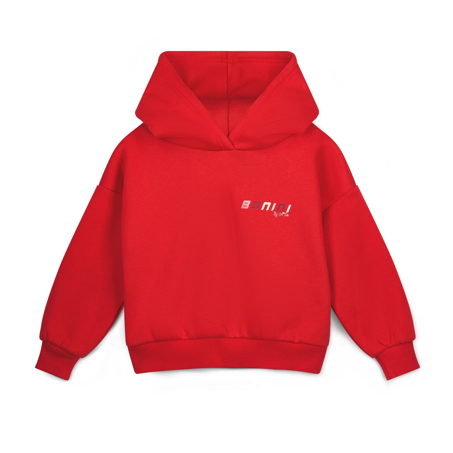 Bonini - Red oversized hoodie