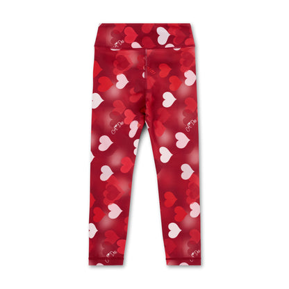 Bonini - Burgundy printed leggings