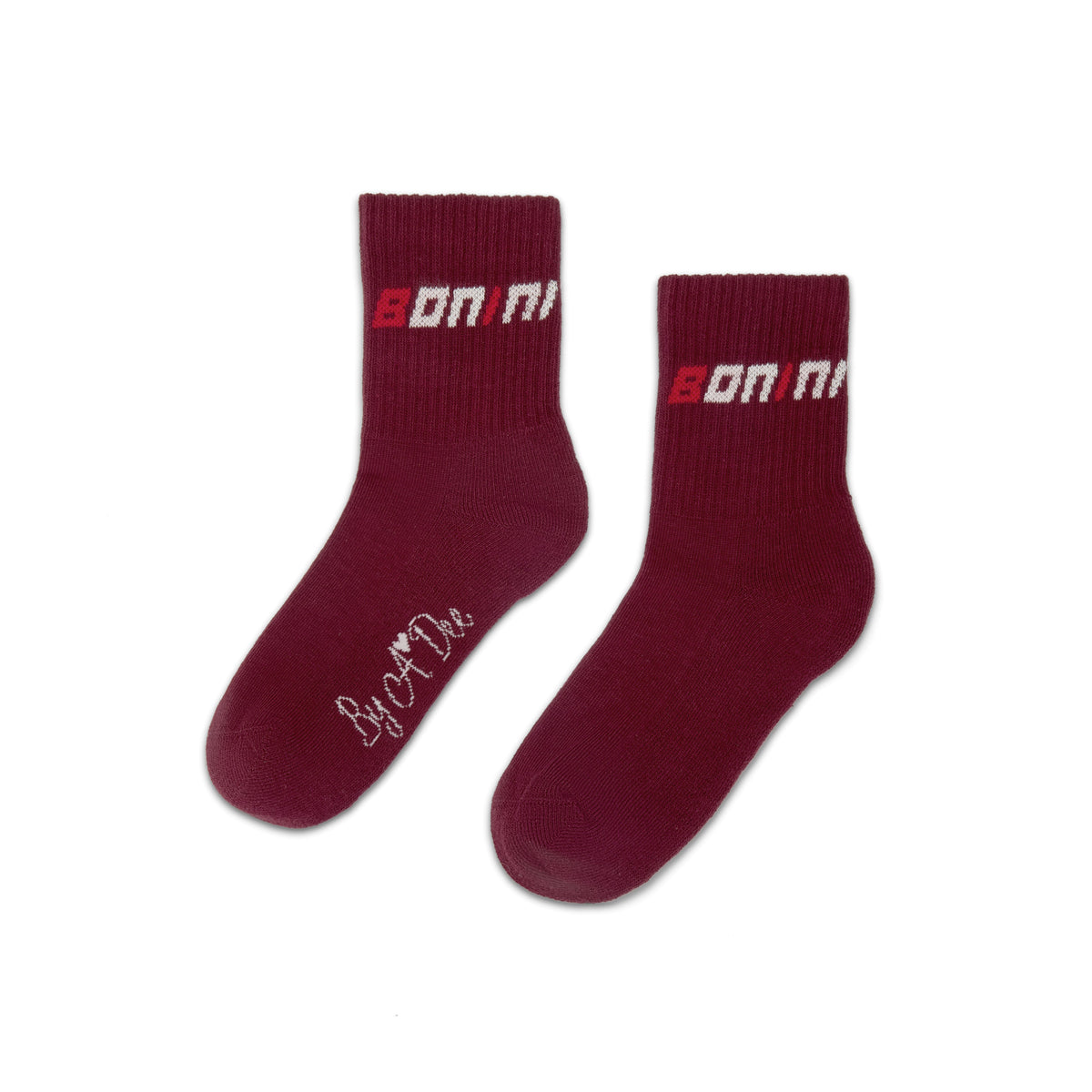 Bonini - Burgundy sports socks