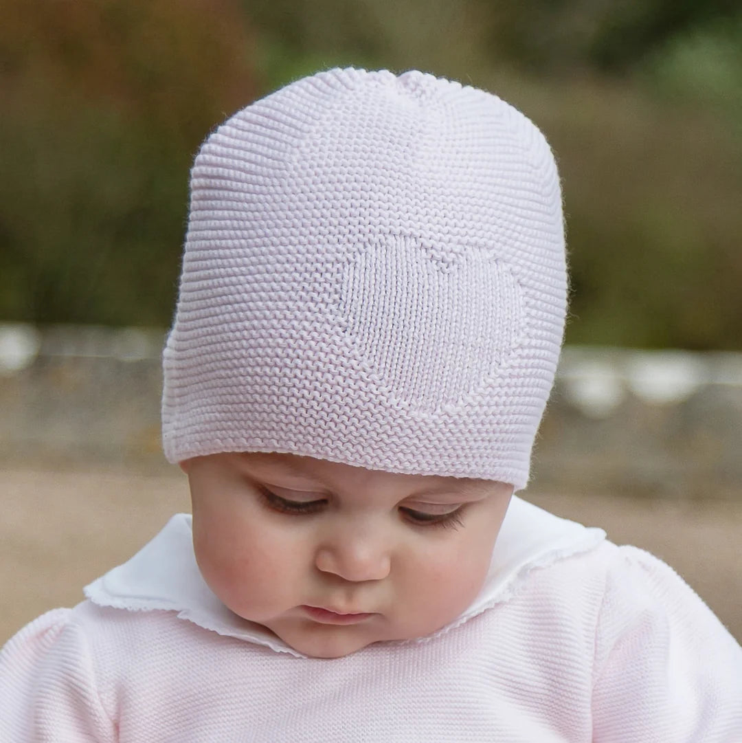 Emile et Rose - Light pink, knit, pull on hat