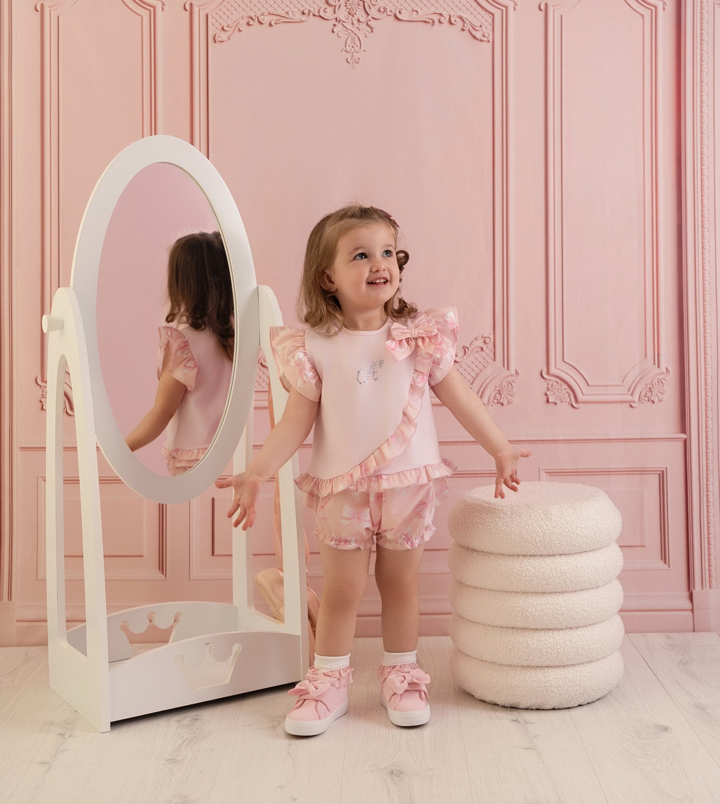 Little A - Bloomer set, pink blossom