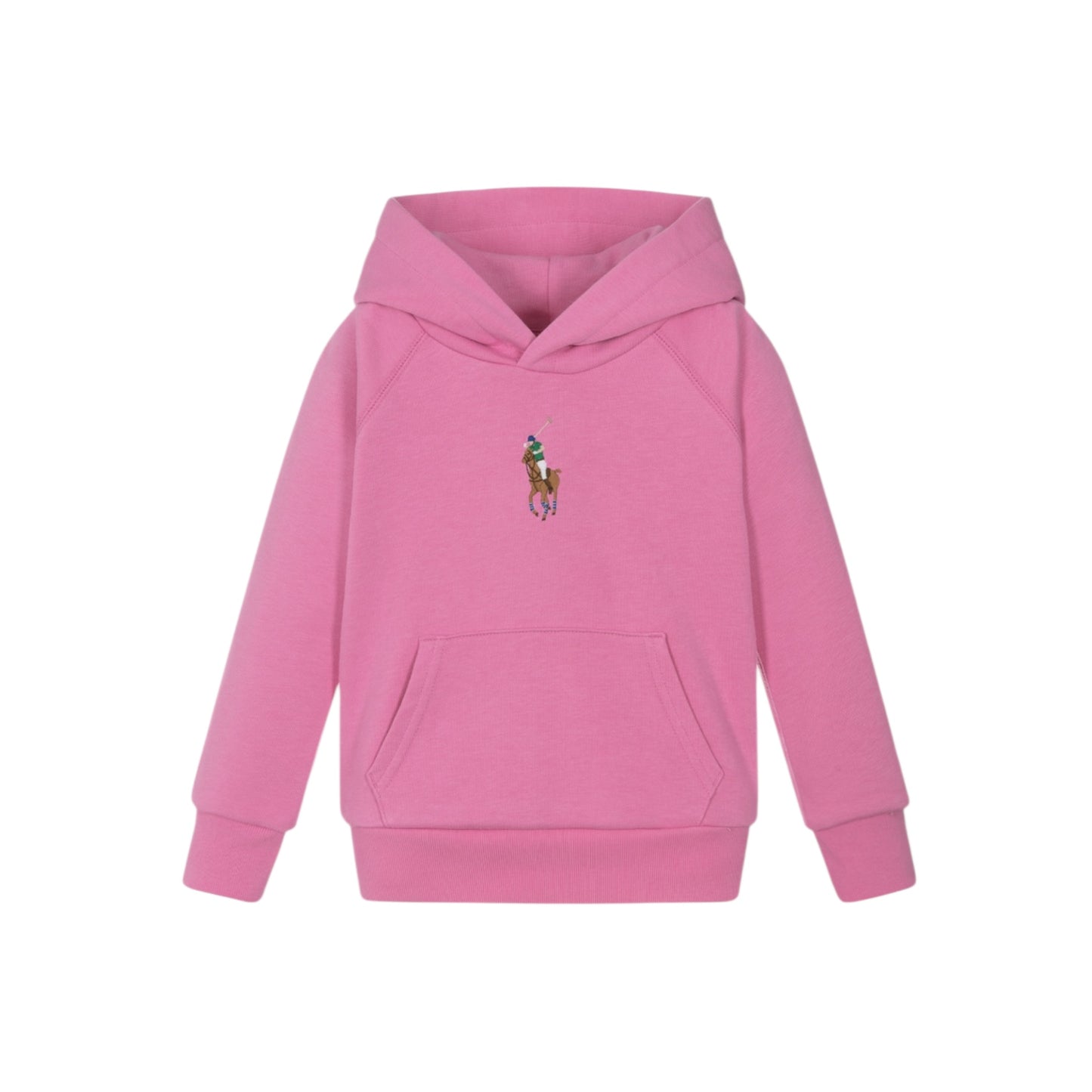Ralph Lauren - Pink hoodie with embroidered signature polo pony
