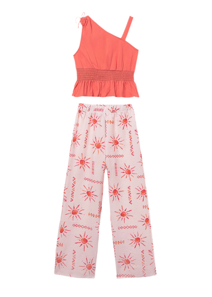 Mayoral - Top & Trouser Set, Coral