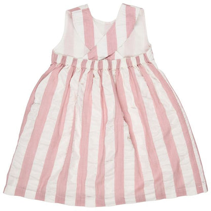 Pigeon Organics - Seersucker Wide Stripe Dress, Pink