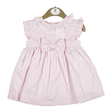 Mintini - Pink and white striped sun dress