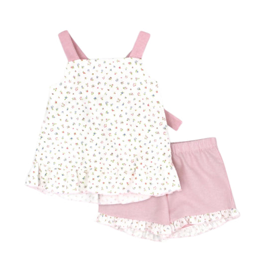 Rapife - Top and shorts set, ditsy