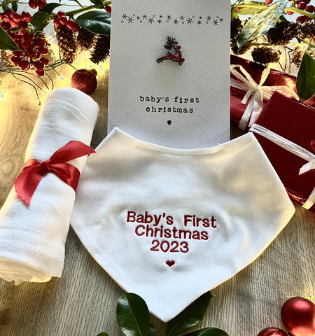 Betty Mckenzie - Baby's First Christmas gift set