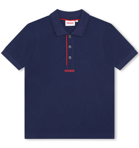 Hugo, T-shirts, Hugo - Navy, polo T-shirt