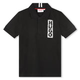 Hugo, T-shirts, Hugo - Polo shirt, Black