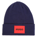 Hugo, Hats, Hugo - Navy pull on hat