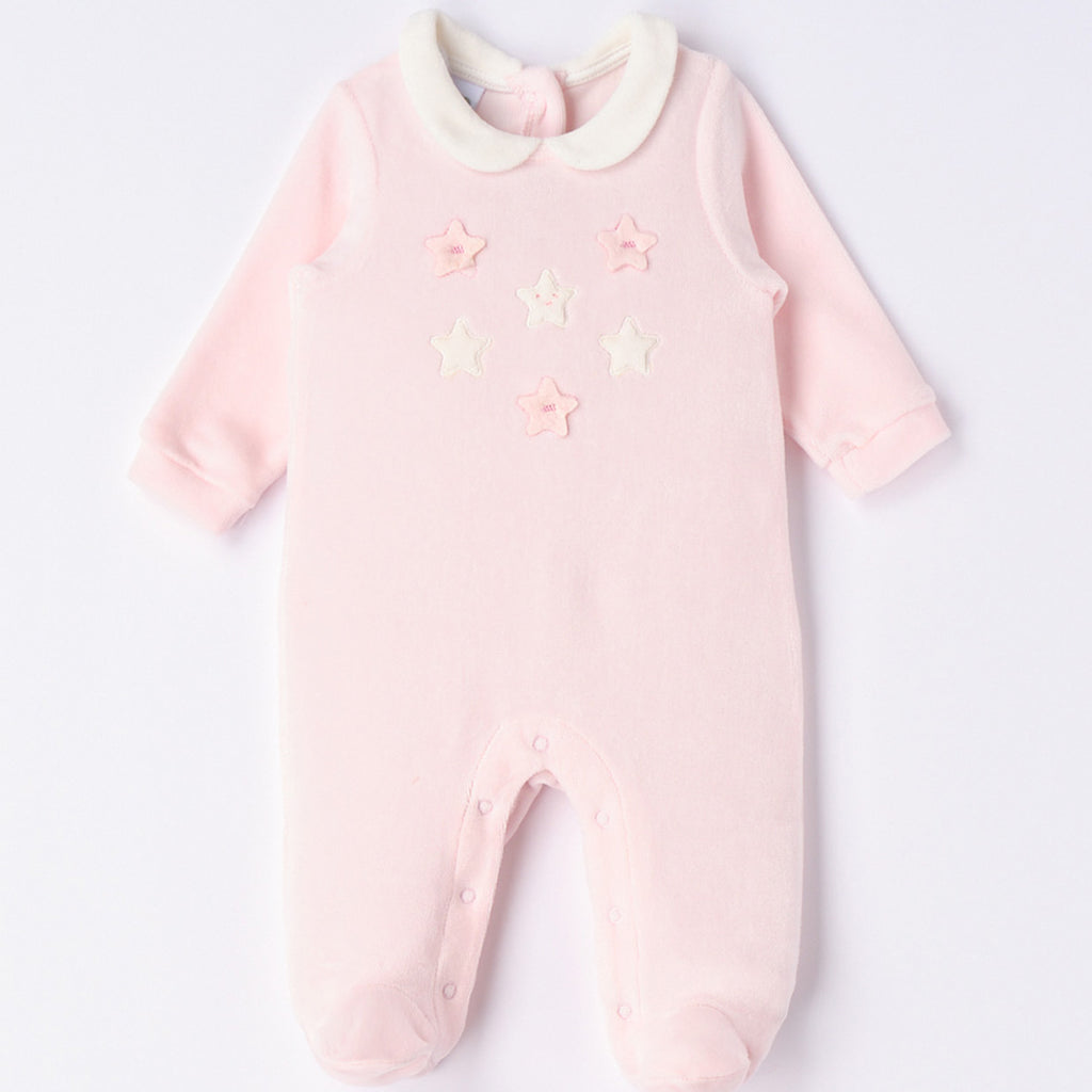 iDO, All in ones, iDO - Star Romper, Pink