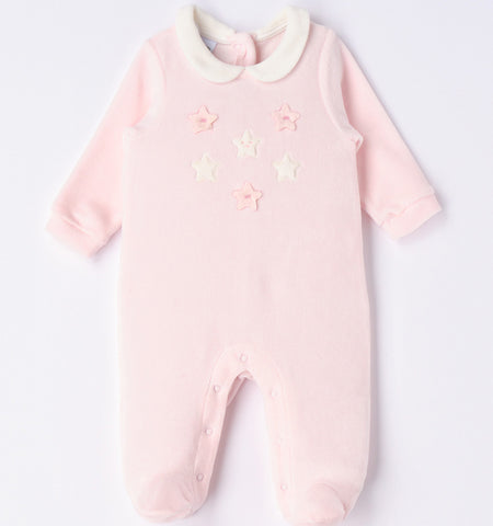 iDO, All in ones, iDO - Star Romper, Pink