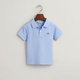 Gant, T-shirts, Gant - Light blue polo T-shirt, baby