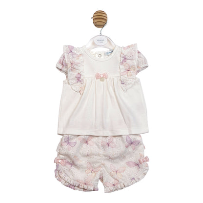 Mintini - Shorts and blouse